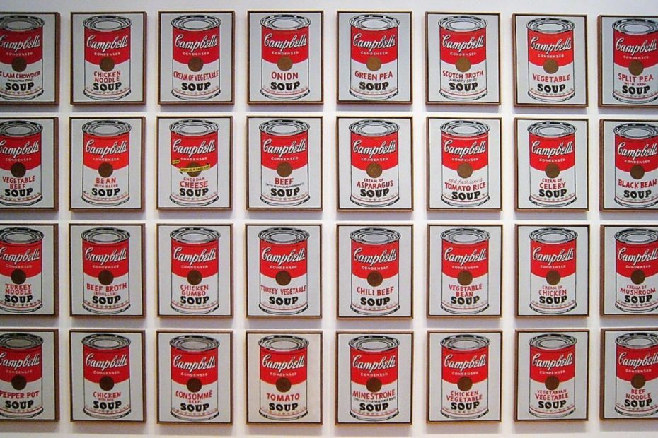 Campbell Soup Cans d'Andy Warhol